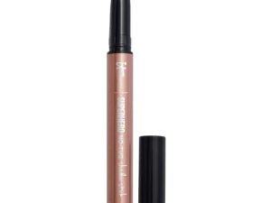it COSMETICS Superhero No-Tug Eyeshadow Stick مقاوم للماء ، Silk Armor - طويل الأمد ، مظلل عيون كريمي قابل للمزج مع برايمر مدمج - مناسب للعيون الحساسة - درع حريري 0.05 أونصة (ذهبي وردي لؤلؤي)
