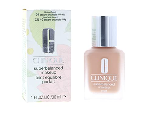 جديد! Clinique Superbalanced Makeup Foundation، 1 oz / 30 ml، 04 Cream Chamois (VF-G) جديد! Clinique Superbalanced Makeup Foundation، 1 oz / 30 ml، 04 Cream Chamois (VF-G)