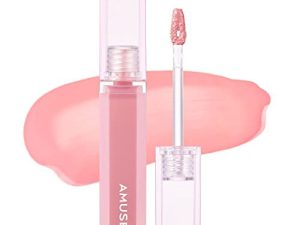 Amuse OFFICIAL DEW TINT ، منتج أصلي ، مستحضرات تجميل كورية ، مكياج ، أحمر شفاه ، تينت ، لامع ، نباتي (13 DEW BOKSOONGA)