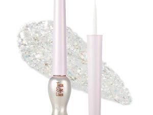 ETUDE Tear Eye Drop Liner 8g # 3 Pure Sparkling Pearl (21AD) | مكياج عيون لامع سائل يدوم طويلاً مع بريق سحري لامع | الجمال الكوري