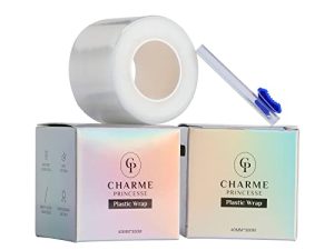 Charme Princesse عبوتان من وشم الحواجب للاستعمال مرة واحدة غلاف بلاستيكي 300 متر طبقة حافظة لوازم مكياج الحواجب الدائم للشفاه TA628-2
