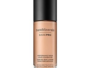 bareMinerals BarePro Performance Wear كريم أساس سائل ، بيج بارد ، 1.02 أونصة سائلة