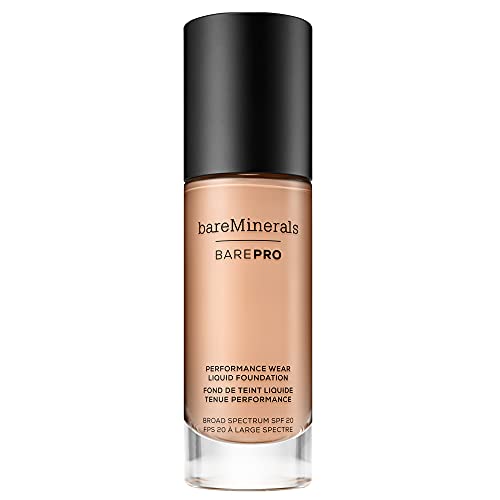 bareMinerals BarePro Performance Wear كريم أساس سائل ، بيج بارد ، 1.02 أونصة سائلة bareMinerals BarePro Performance Wear كريم أساس سائل ، بيج بارد ، 1.02 أونصة سائلة