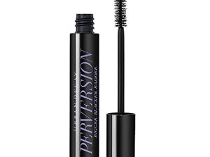 ماسكارا Urban Decay Perversion Volumizing - إطالة + رفع مكياج العيون - للحصول على مظهر جريء وقابل للبناء والرموش الصناعية - مع البروتينات والأحماض الأمينية لدعم نمو الرموش - أسود مكثف