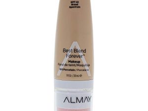 Almay Best Blend Forever Foundation، بورسلين ، 1 أونصة سائلة. oz ، SPF 40 طيف واسع