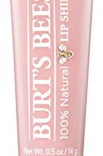 Burt's Bees Lip Gloss Stuffers Stocking Stuffers ، ملمع الشفاه هدايا عيد الميلاد للنساء ، مكياج طبيعي 100٪ ، Whisper