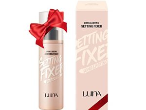 بخاخ تثبيت مكياج AEKYUNG LUNA طويل الأمد ، يدوم طويلاً ، خفيف الوزن مع التحكم في زيت الرذاذ الدقيق ، لمسة نهائية طبيعية غير مجففة 3.3 أونصة سائلة