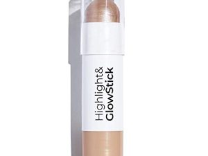 MCoBeauty Highlight and Glow Stick - قلم تمييز بلسم مضيء - محيط الخد المضيء بلمسة نهائية ندية - يتكون من جزيئات فائقة النعومة وعاكسة للضوء - شامبانيا - 0.35 أونصة