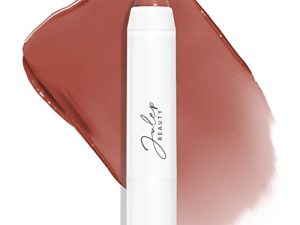 مرطب شفاه Julep It's Balm 2 في 1 + أحمر شفاه قابل للبناء مع لمسة نهائية شبه لامعة للشفاه الجافة والمتشققة والمتشققة (نباتي) ، محايد التسعينيات