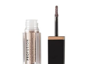 مستحضرات التجميل Profusion Sparkling Liquid Eye Topper Glitter لمكياج العيون اللامع وطويل الأمد ، Glisten