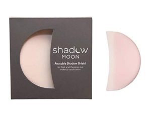 ShadowMoon - واقي مكياج العيون القابل لإعادة الاستخدام ووسادة تبريد أسفل العين من السيليكون للعيون المنتفخة وتطبيق مكياج مثالي. بديل لدروع الظل ودرع مكياج العيون ، قطعة واحدة وردي