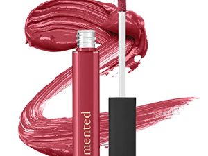 Mented Cosmetics Cranberry Pink Lip Gloss - مكياج نباتي للشفاه - ملمع شفاه طويل الأمد ومرطب - صبغ ملمع شفاه ملون قابل للبناء في أنابيب ملمع الشفاه لمكياج الشفاه اللامع
