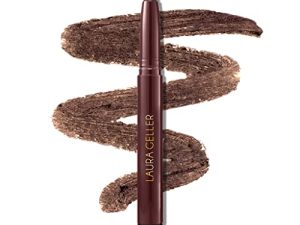 LAURA GELLER NEW YORK قلم كحل Kajal Longwear مع الكافيين ، مكياج ناعم وقابل للمزج ، Smokey Quartz