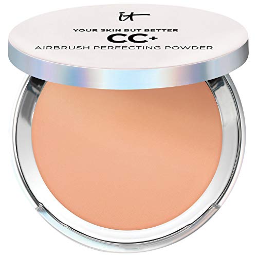 تقوم بتجميل بشرتك ولكن أفضل CC + Airbrush Perfecting Powder SPF 50+ Tan تقوم بتجميل بشرتك ولكن أفضل CC + Airbrush Perfecting Powder SPF 50+ Tan