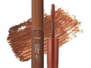 ETUDE HOUSE Color My Brows 4.5g # 3 أحمر بني | مكياج العيون | ماسكارا للحواجب ، تثبيت سريع لمكياج الحواجب الطبيعي مع تأثير العناية | كبيوتي