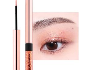 CORINGCO Eye Glitter Makeup Liquid Eyeshadow Sparkle | شبام شابام Romantic Glitter Shadow # 03 Sunset Light K beauty Makeup Shimmer