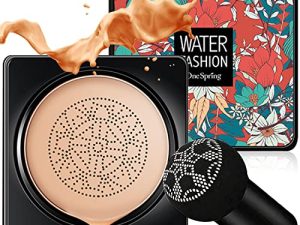 كريم فيرست فلاي Mushroom Air Cushion CC ، كريم أساس سائل للترطيب وخافي العيوب ومكياج الأساس السائل BB