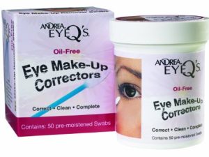 مسحات مصححات مكياج العيون الخالية من الزيت من Andrea Eyeq ، 50 قطعة (عبوة من 3 قطع)