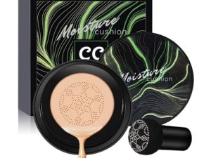 وسادة الهواء Mushroom Head CC Cream Mushroom Head Foundation BB Cream Concealer طويل الأمد مكياج عارية مرطب للتحكم في زيت التفتيح ، برايمر أساس للماكياج حتى لون البشرة ، مناسب لجميع أنواع البشرة (طبيعي)