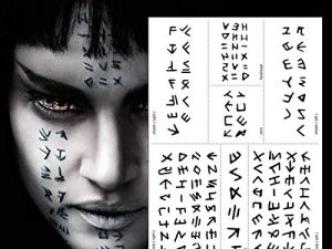 Greae The Mummy Halloween Scary Face Tattoo Temporary 2 Sheets Realistic Make-for Party Costume ...