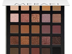 لوحة ظلال العيون LORAC PRO Matte & Shimmer ، ذات صبغة معدنية عالية ، مرآة مضغوطة