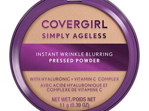 Covergirl Simply Ageless Instant Wrinkle Blurring Pressed Powder، Classic Ivory، 0.39 Oz