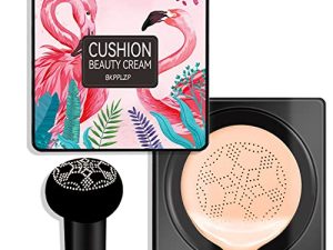 كريم أساس Air Cushion CC كريم ماشروم ، كريم BB مرطب ، كريم أساس سائل CC مع إسفنجة مكياج الفطر ، كونسيلر غير لامع يدوم طويلاً ، قاعدة مكياج براقة （طبيعي）