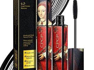 ماسكارا Princess Isabella ، HOFASON 4D Silk Fibre Lash Mascara مكياج طويل الأمد مقاوم للماء ، ماسكارا تمديد طبيعي أسود الحجم والطول ، سماكة وإطالة الرموش الضخمة